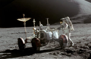 Interactive Lunar Rover Replica Unveils in Downtown Kent